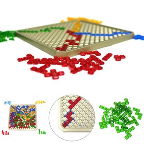 코리아보드게임즈 젬블로Q 보석타일 퍼즐놀이 블록맞추기 영역싸움 추상전략 가족 어린이, 1개