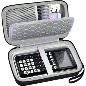 fo TI-Nspie CX Gey Case fo Texas Instuments TI-84 Plus CE/fo TI-Nspie CX II CAS Colo Gap, 1개, Cables and Othe Accessoies