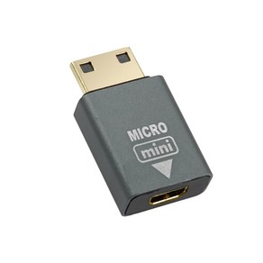 Coms Mico HDMI to 미니 HDMI 변환젠더 IH361, 1개