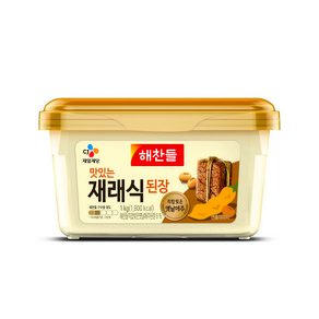 해찬들 재래식 된장, 1kg, 1개