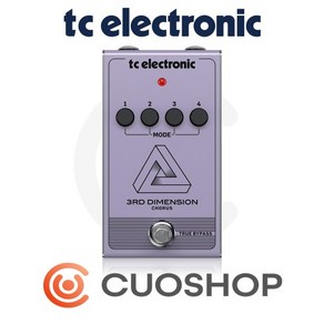 TC Electonic 3d Dimension Chous 이펙트 페달, 1개