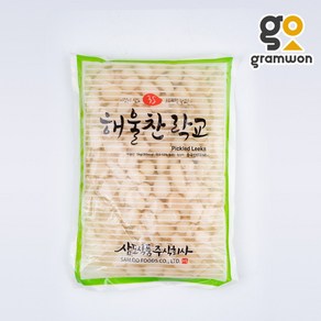 파우치 락교 1kg 해울찬 일식 락교 대용량 업소용 반찬, 1개