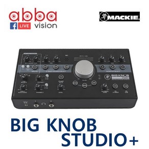 맥키 Big Knob Studio 플러스 모니터 컨트롤러 오디오인터페이스