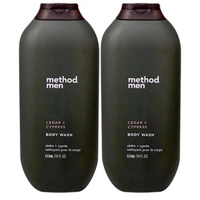 Method 메소드 남성 바디워시 시더 앤 사이프러스 532ml 2팩, 2개