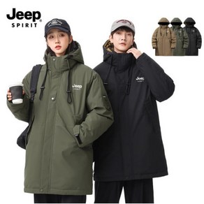 (국내발송) 지프 JEEP SPIRIT 남녀공용 아웃도어 롱패딩 JP2375