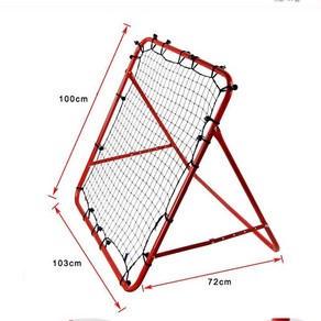 사회인야구 던지기 트레이닝 수비 피칭 네트 야구리바운드캐칭내트 캐칭 훈련망 연습, 100x100 바운스 슛, 1개