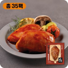 꼬기다 프리미엄 수비드 소스 닭가슴살 11종 골라담기, 100g, 35개, 매콤닭꼬치맛