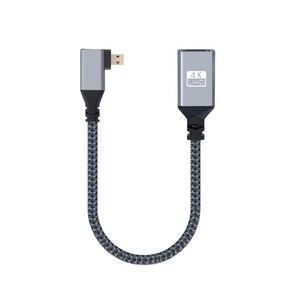 HDMI to MICRO HDMI v2.0 꺽임 젠더 BD832