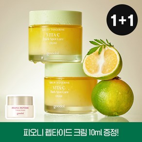 [1+1] 구달 청귤 비타C 잡티 케어 크림 75ml+단독증정