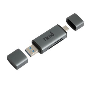 넥시 USB3.1 C타입 to USB3.0 멀티 카드리더기 NX1479, 1개