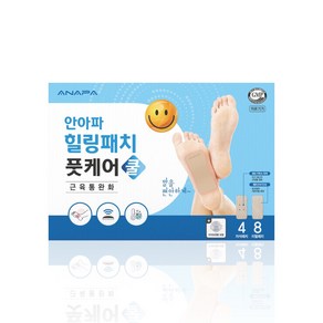 안아파 힐링패치 풋케어 쿨, 1개