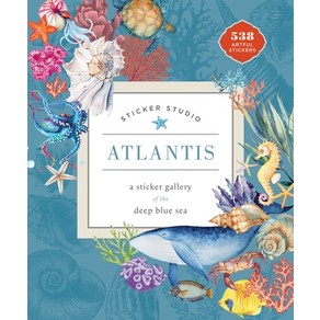 Sticke Studio: Atlantis: A Sticke Galley of the Deep Blue Sea Hadcove, Castle Point Books, English, 9781250279354