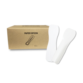 PAPER SPOON 종이스푼 아이스크림스푼 샐러드스푼 요거트스푼 접이식스푼 죽스푼