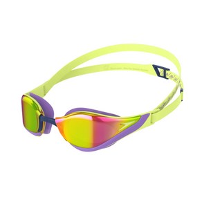 스피도 Fastskin 퓨어포커스 미러수경아시안핏8-1177914440, GREEN/PURPLE, ONES