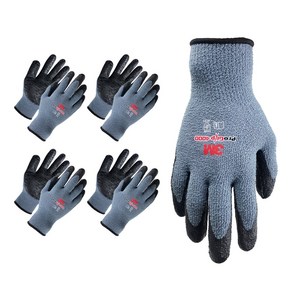 3M 프로그립 4000 TOUCH 기모 방한 스마트폰 터치 장갑 / 3M PoGip4000 Touch Winte Napping Gloves, XL, 5개