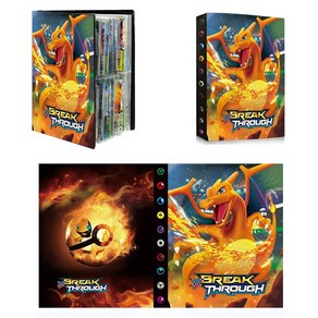 카드 앨범 9/4 포켓 432/240Pcs 카드 책지도 편지 홀더 바인더 Squitle Chaizad VMAX 컬렉션 Mewtwo, [02] 240pcs E, 1개
