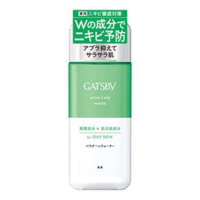 GATSBY 개츠비 스킨케어 워터 200ml 지성피부 맨즈스킨, 1개