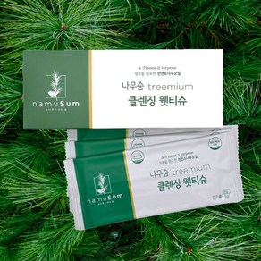 나무숨 천연 클렌징 웻티슈 10매, 10개입, 10개