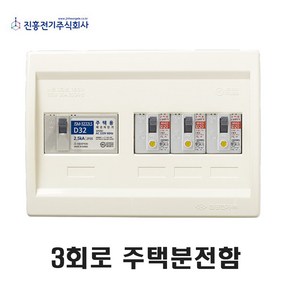 분전반 진흥 주택용 노출 3회로, 1개