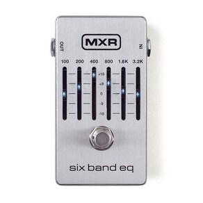 MXR - Six Band EQ / 6밴드 이퀄라이저 (M109S), *, Dunlop MXR M-109S / 6밴드 EQ, 1개