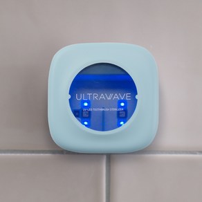 [Mtech] UVC 2인용 칫솔살균기 무선 벽걸이칫솔소독기 면도기살균기 당일발송, TS22_민트, 울트라웨이브_TS22_민트