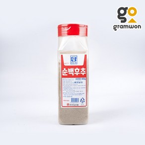 순 백후추 400g 우리승진 후추 분말 대용량 업소용