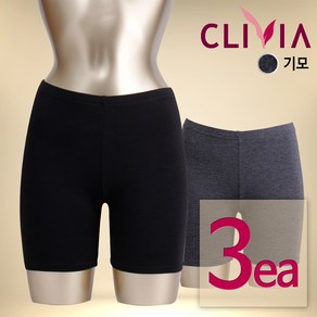 크리비아 GLG4314P 기모 3부 속바지 (3매)