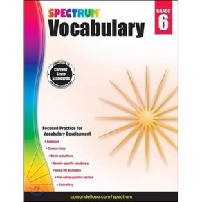 Spectum Vocabulay Gade 6, CARSONDELLOSA