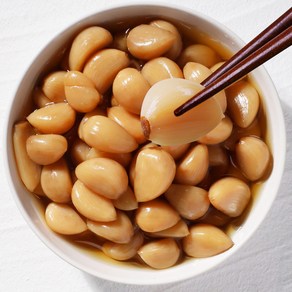 [세이브밀] 알싸하고 아삭한 알마늘절임 마늘장아찌 대용량 밑반찬 절임반찬, 3개, 1kg