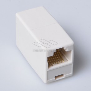 RJ45 랜선 연장 잭 커플러 인터넷선 랜케이블 8p8c, 1개