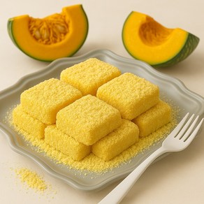 대왕 [전통] 생호박인절미 단호박 찹쌀떡 간편 간식 HACCP 인증, 40개, 50g