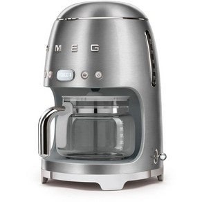 Smeg 필터 커피 머신 스메그 커피메이커 DCF02SSEU 1.4리터 커피포트 영구 1x4 브러시드 스테인리스 스틸 Q312887