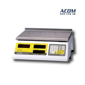 ACOM 에이컴 계수용 전자저울 [AC-100 : 5kg] (0.5g) 각종 공장 실험실 건설현장 병원등, 1개