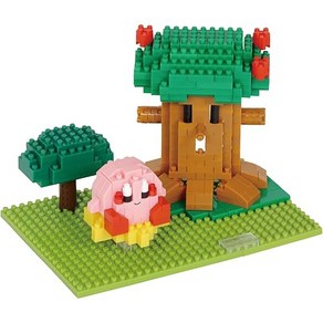 Kawada 카와다 nanoblock 나노블럭 별의 커비 프랜드 NBH230, 1개