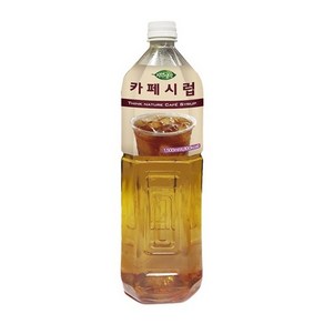 자연생각 카페시럽 1.5L