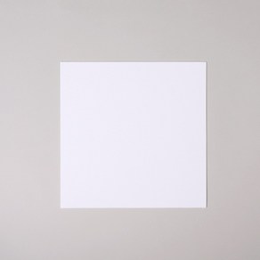 클레이피아 면천 얇은 캔버스 15x15cm 보드 미니 정사각 무지
