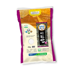 현대농산 임금님표 이천쌀 4kg 단일품종 소포장쌀, 4kg x 1개, 1개