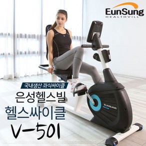 (은성) V-501 / 실내자전거 / 좌식싸이클 (직접설치)