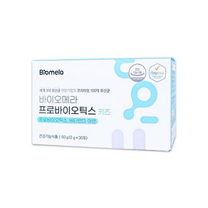 바이오메라 프로바이오틱스 키즈 하우아유 다니스코 100억 어린이 유산균 비타민D 아연, 30회분, 1개