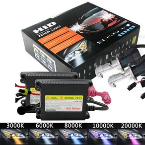 차량용 헤드라이트 전구 키트 H4 제논 HID H7 55W 헤드램프 제논 점화 장치 H1 H3 H8 H9 H11 9005 9006 H13 슬림 밸러스트 세트, 16) 6000K - H11, 16) 6000K - H11