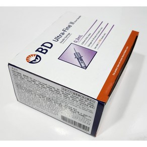 BD울트라파인 2 0.3ML 주사기(31G)8MM 100개1박스, 100개