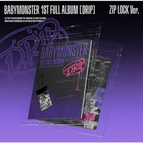 [Babymonste] 베몬 베이비몬스터 드립 정규 1집 Dip 1st album [Zip lock ve.], 1개