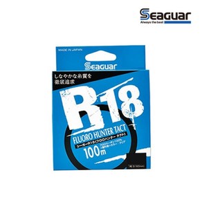 구레하 시가 카본 줄 R18 후로로 헌터 TACT 100m 16LB, 1개