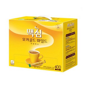 맥심 모카골드 마일드 커피믹스 400개입, 1개, 12g