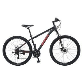 ATECX 아텍스 컴포트27D 24년형 27.5인치 21단 디스크 MTB 자전거, 블랙/완조립, 1개, 180cm