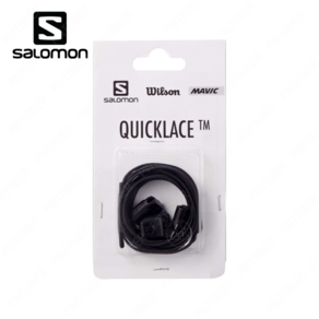 살로몬 퀵레이스 블랙 신발끈 Salomon Quicklace