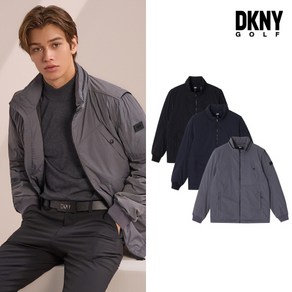 [DKNY GOLF] 경량 인퀄팅 덕다운 재킷 남성 3컬러 택1