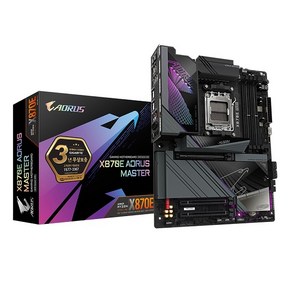 [GIGABYTE] X870E AORUS MASTER 제이씨현 (AMD X870E/ATX)