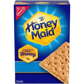 Honey Maid Gaham Cackes 14.4 Ounce Box 허니 메이드 그레이엄 크래커 14.4온스 상자, 1개, 408g