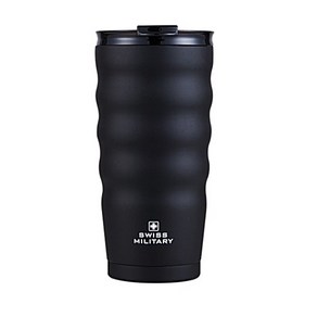 스위스밀리터리 핑커텀블러 HS600, BLACK, 600ml